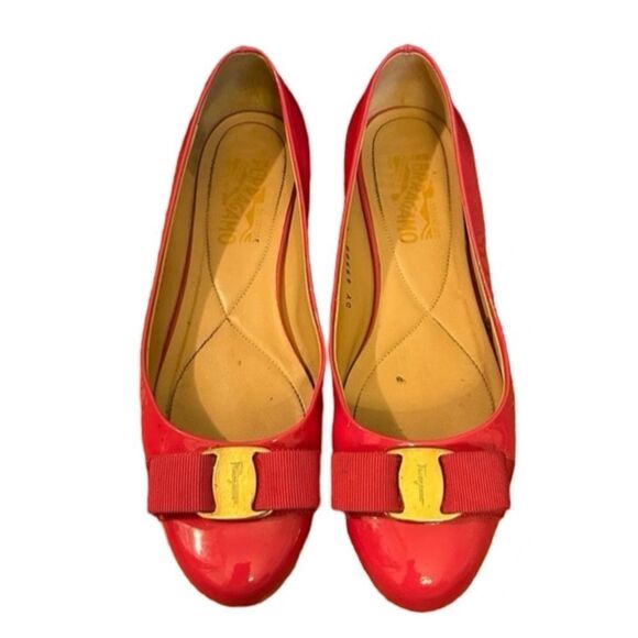 Ferragamo Varina Ballet Flats - Picture 1 of 8